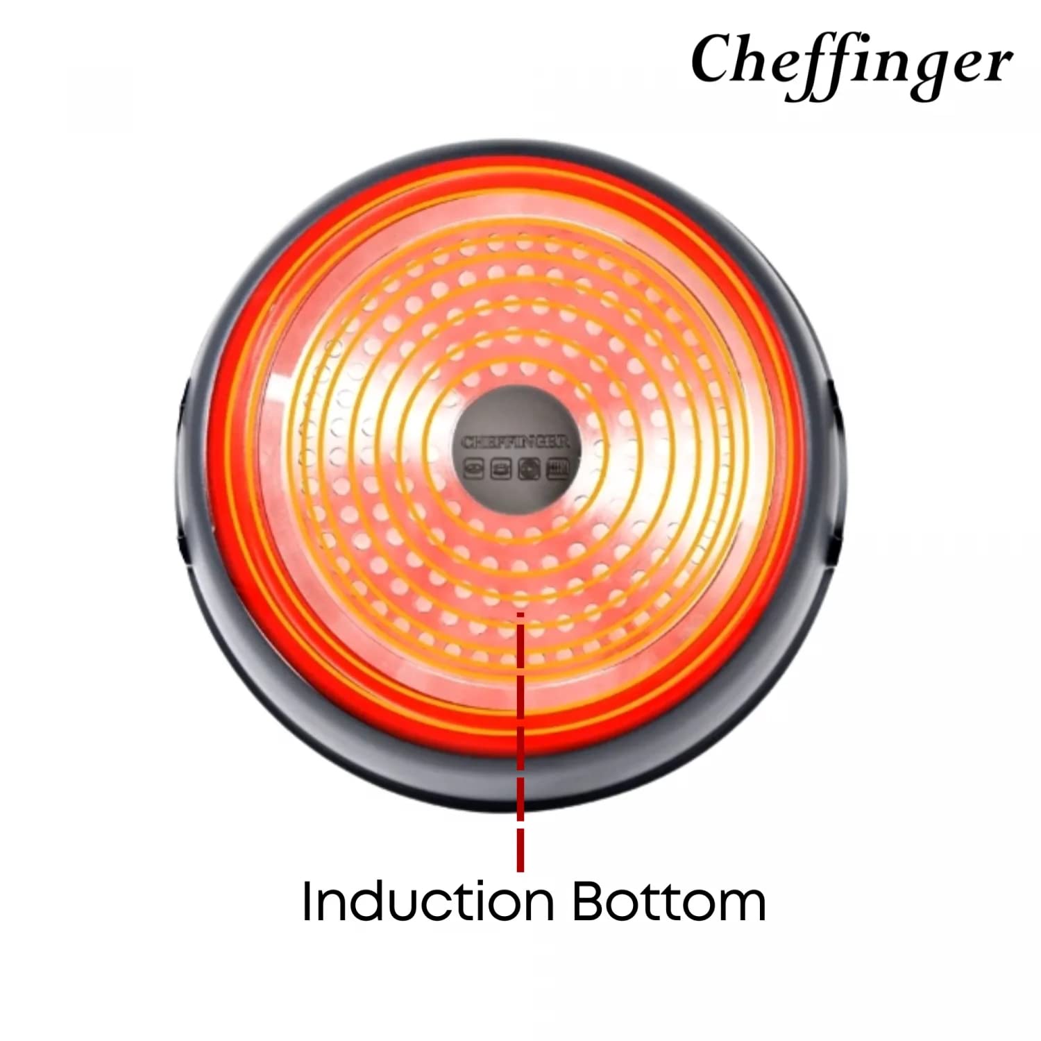 Набор посуды Cheffinger 10 предметов Индукционный Набор сковорода Антипригарное покрытие, фото №4 Набор посуды Cheffinger 10 предметов Индукционный Набор сковорода Антипригарное покрытие, фото №4