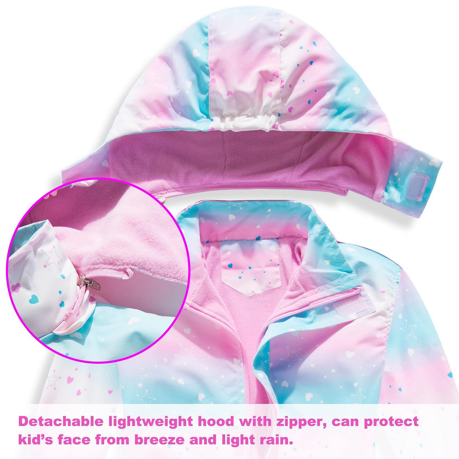 Детская дождевая куртка с капюшоном, водонепроницаемая куртка софтшелл, переходная куртка с капюшоном, ветрозащитная куртка, размер 7-8 лет, фото №4 Детская дождевая куртка с капюшоном, водонепроницаемая куртка софтшелл, переходная куртка с капюшоном, ветрозащитная куртка, размер 7-8 лет, фото №4