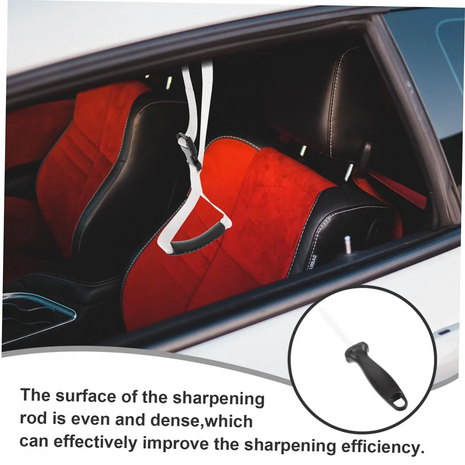 Керамическая точилка для ножей TOYANDONA Легкая и прочная, для кухни и быта, фото №4