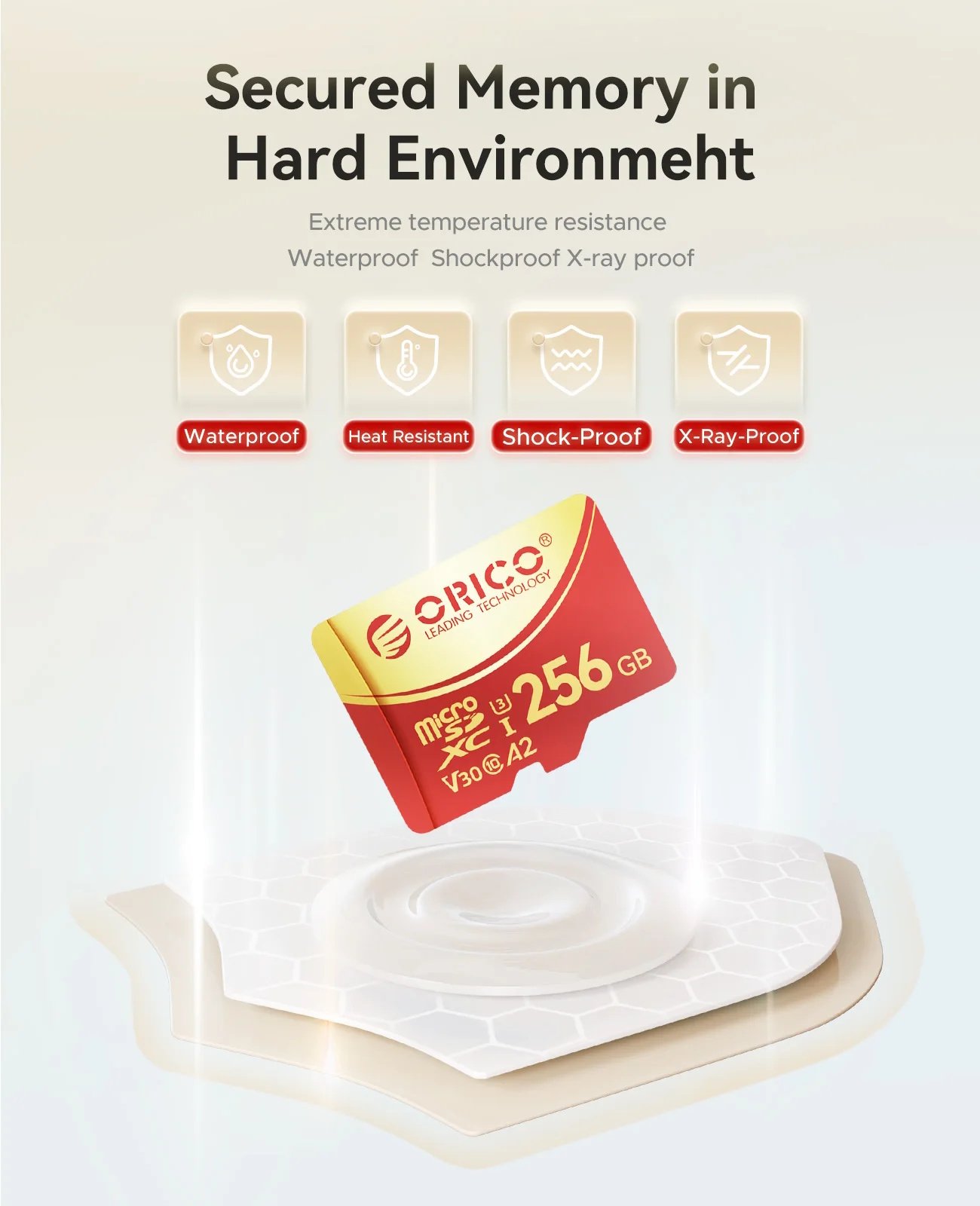 Карта памяти Orico 256Gb microSDXC UHS-I U3 V30 A2 4K, фото №9 Карта памяти Orico 256Gb microSDXC UHS-I U3 V30 A2 4K, фото №9