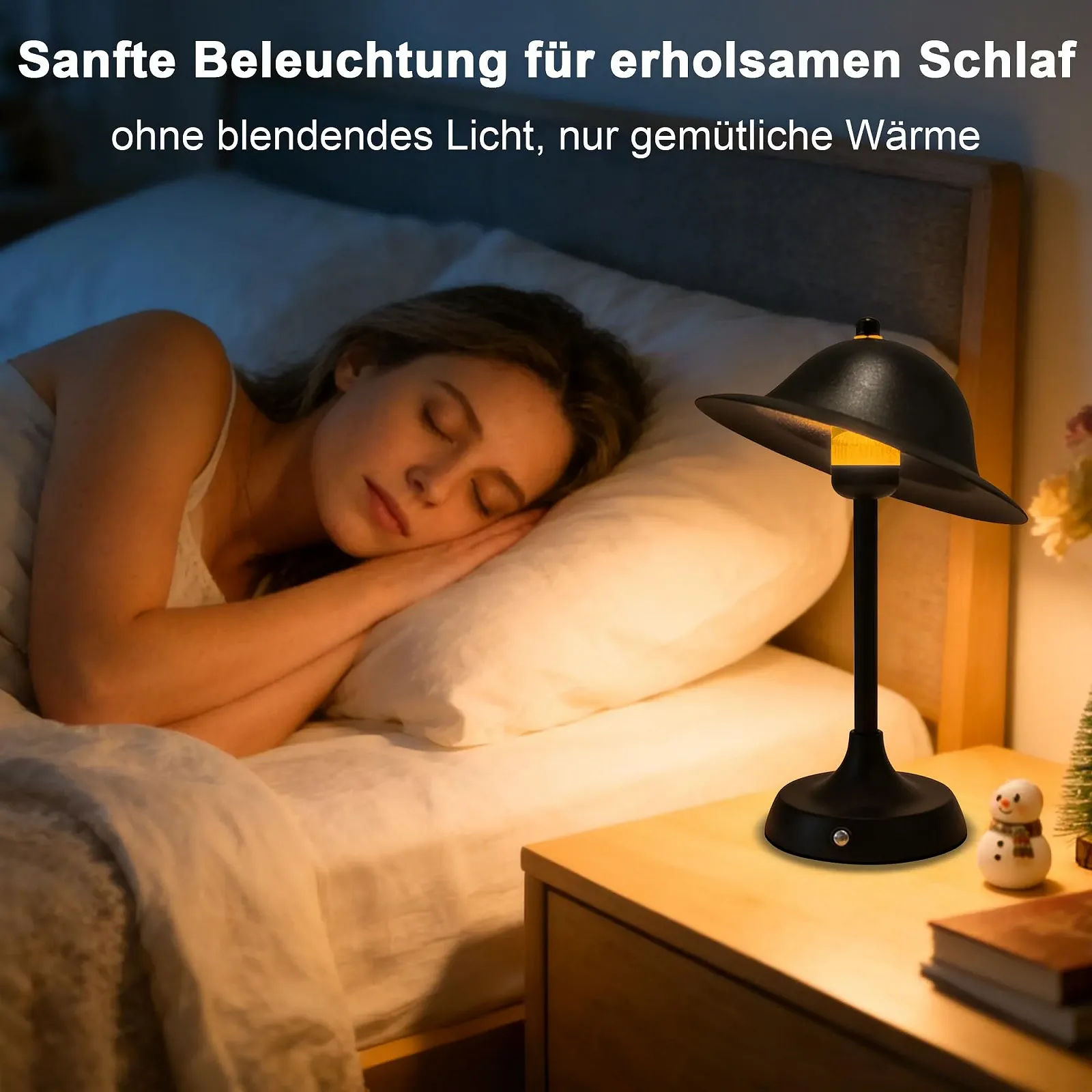 LED Настільна лампа Wireless Dimmable 3 Colour Temperatures Touch Control, фото №3