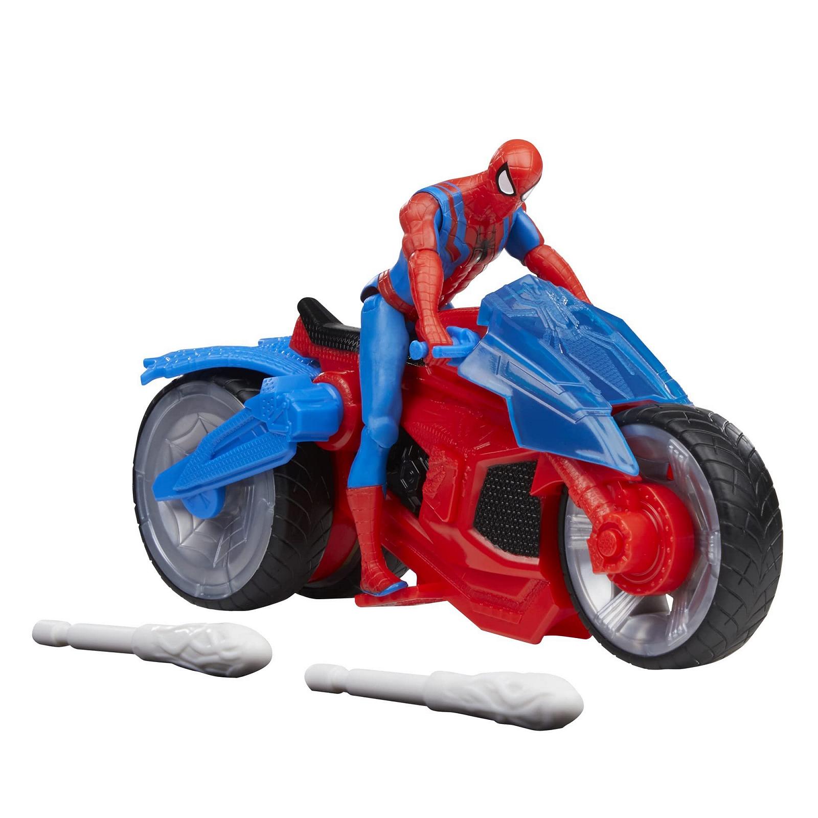 Фігурка Людина-павук Marvel з мотоциклом Web motorcycle, фото №4