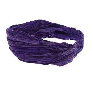 Повязка на голову Hippie Stonewashed Batik Goa Yoga Фиолетовый - Фото 1