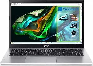 Ноутбук 15.6" Acer Aspire 3 15 (A315-44P-R4AP) AMD Ryzen 5 5500U RAM 16GB SSD 512GB Windows 11 - Фото 1