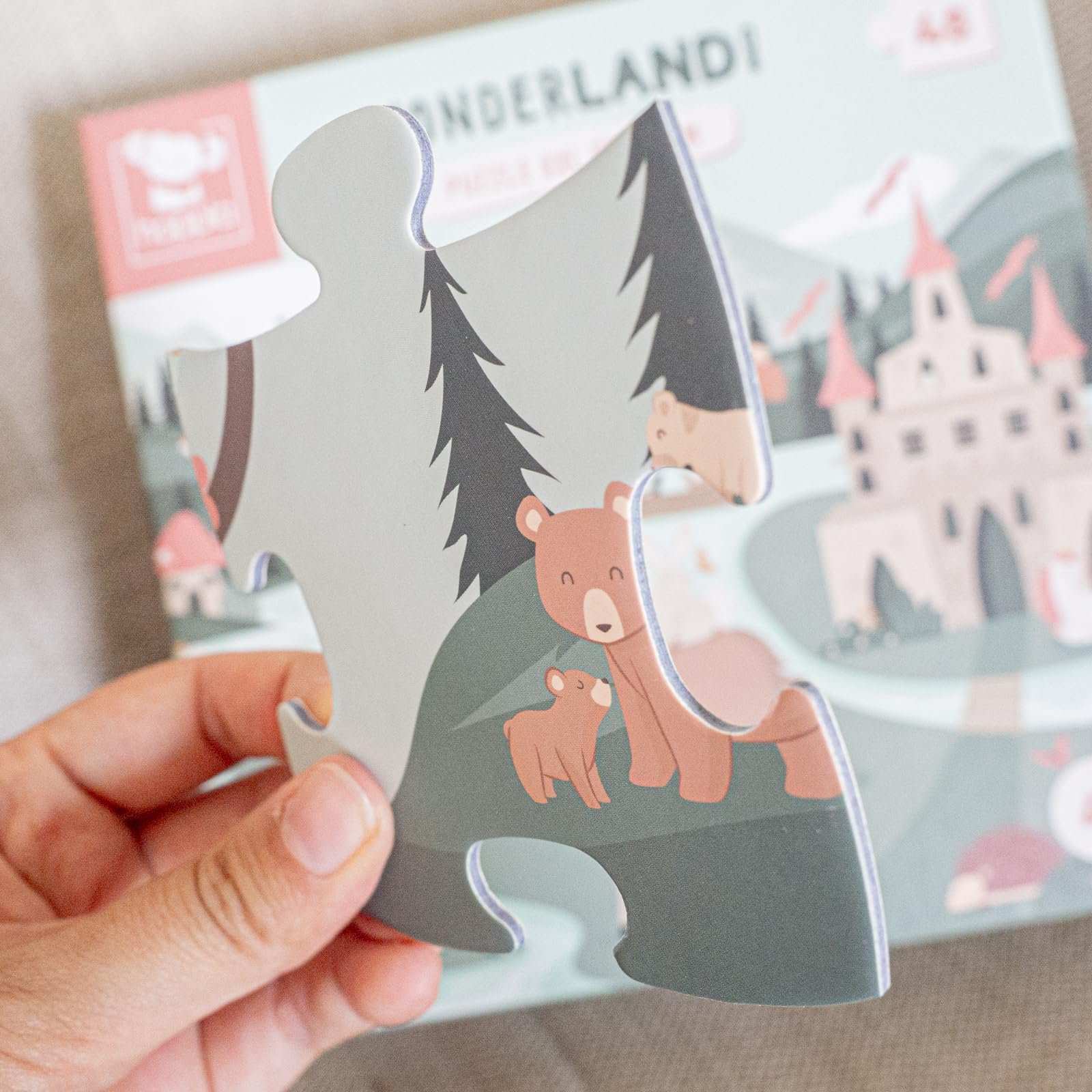 Пазл Hoppla Wonderland XL 48 деталей 69 x 49 см, фото №3