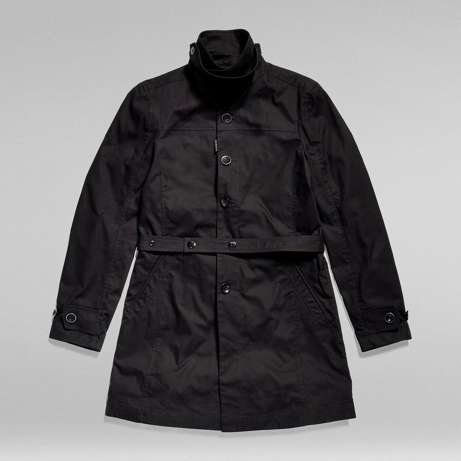 Женская куртка G‑Star RAW Minor Trench Dark Black - S, фото №4 Женская куртка G‑Star RAW Minor Trench Dark Black - S, фото №4