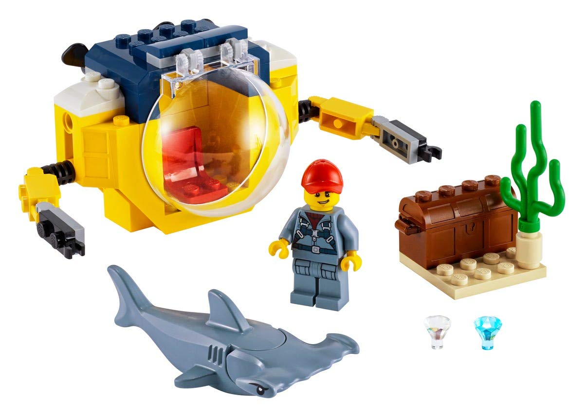 Набор Collectix Lego Мини-субмарина 60263 + Глубоководный дайвер 30370, фото №4 Набор Collectix Lego Мини-субмарина 60263 + Глубоководный дайвер 30370, фото №4