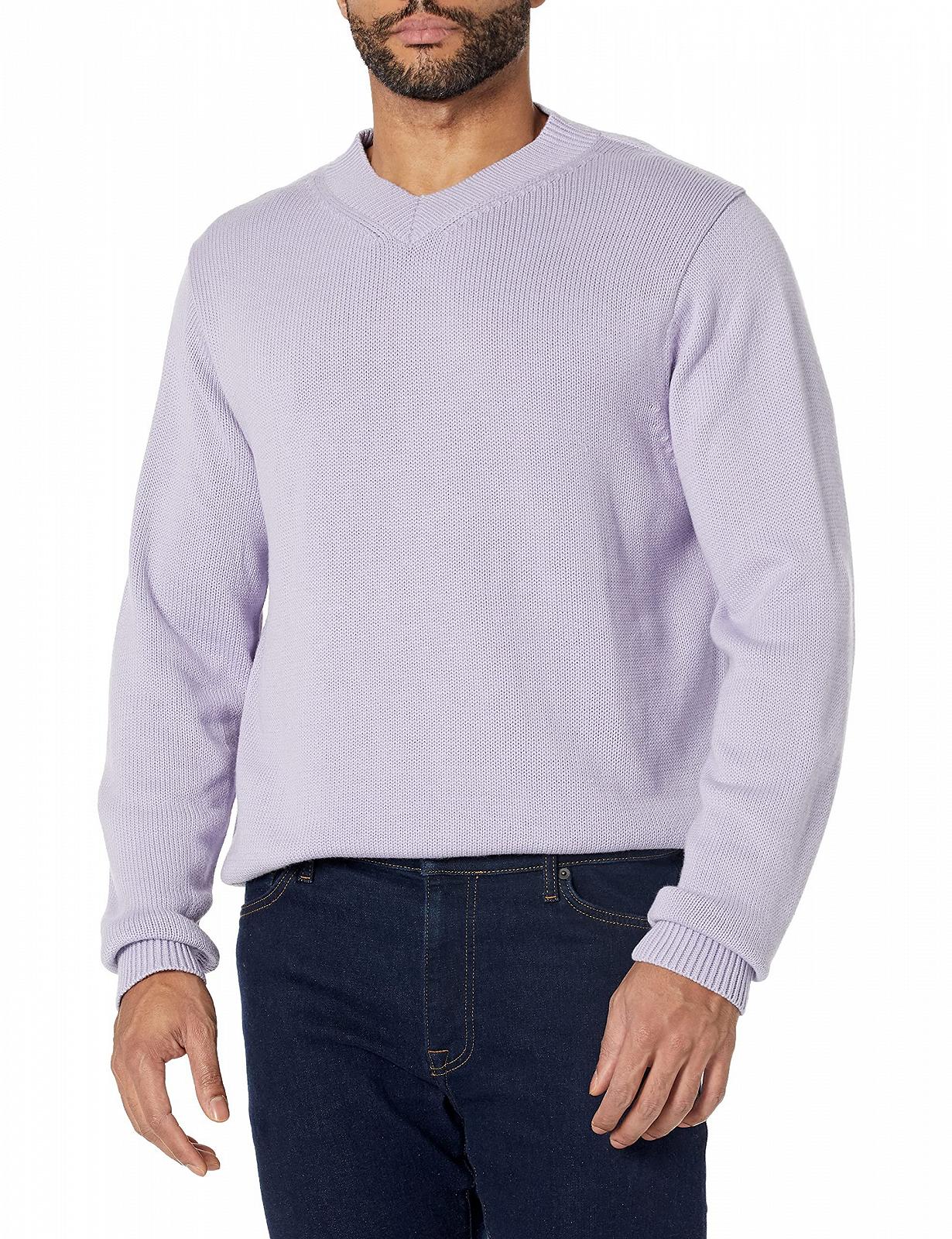 Джемпер з V-подібним вирізом Amazon Essentials Regular Fit, фото №5