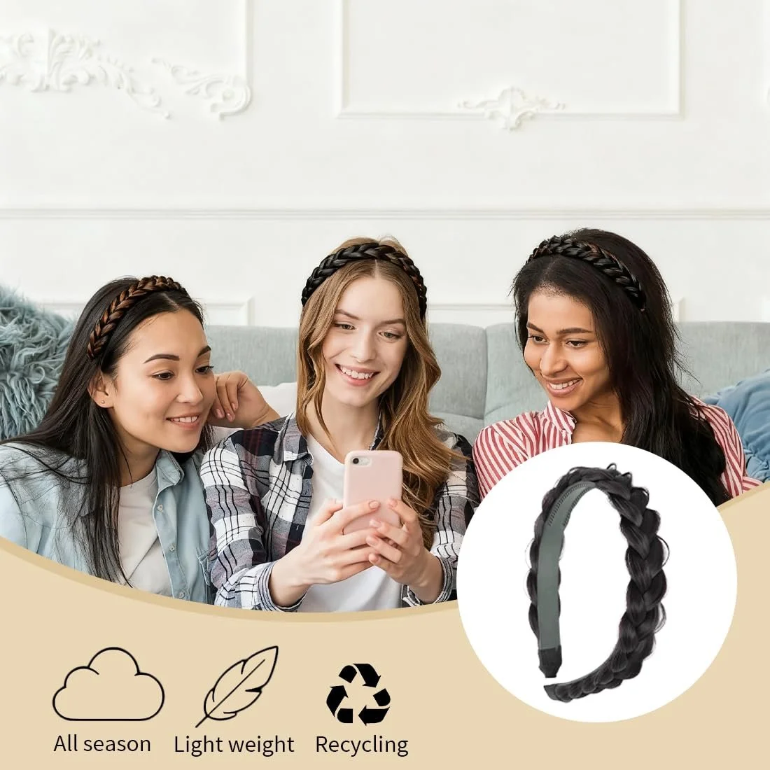 Обруч для волос, фото №3