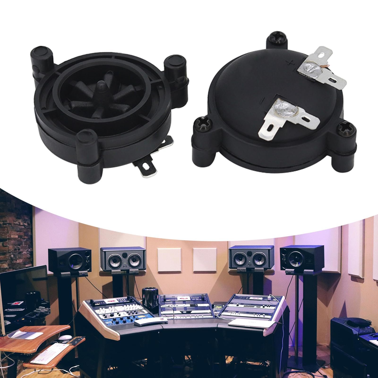 Твітер Пара рупорний з металевими дротяними моталками для виступів, чудовий звук і довговічність, фото №2