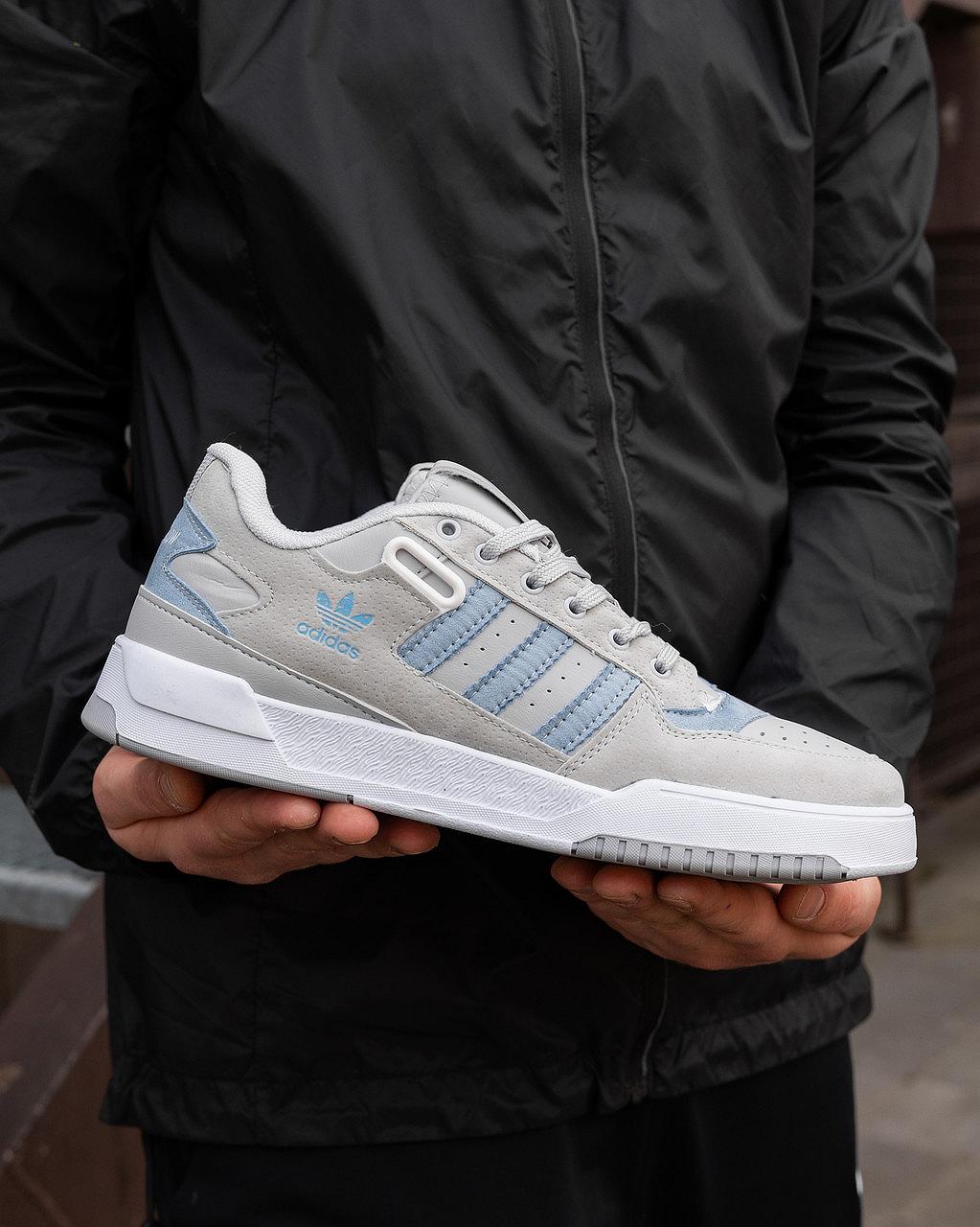 Кроссовки мужские серые Adidas Forum Low летние спортивные кроссы адидас удобные замшевые кеды на лето, фото №7 Кроссовки мужские серые Adidas Forum Low летние спортивные кроссы адидас удобные замшевые кеды на лето, фото №7