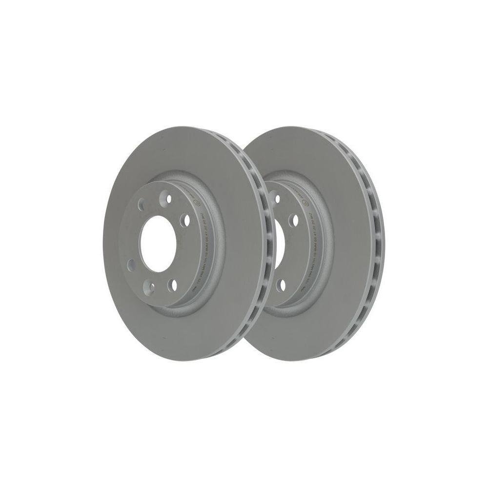 Гальмівний диск ATE 24.0122-0289.1 для RENAULT DACIA SMART, передня вісь, фото №2