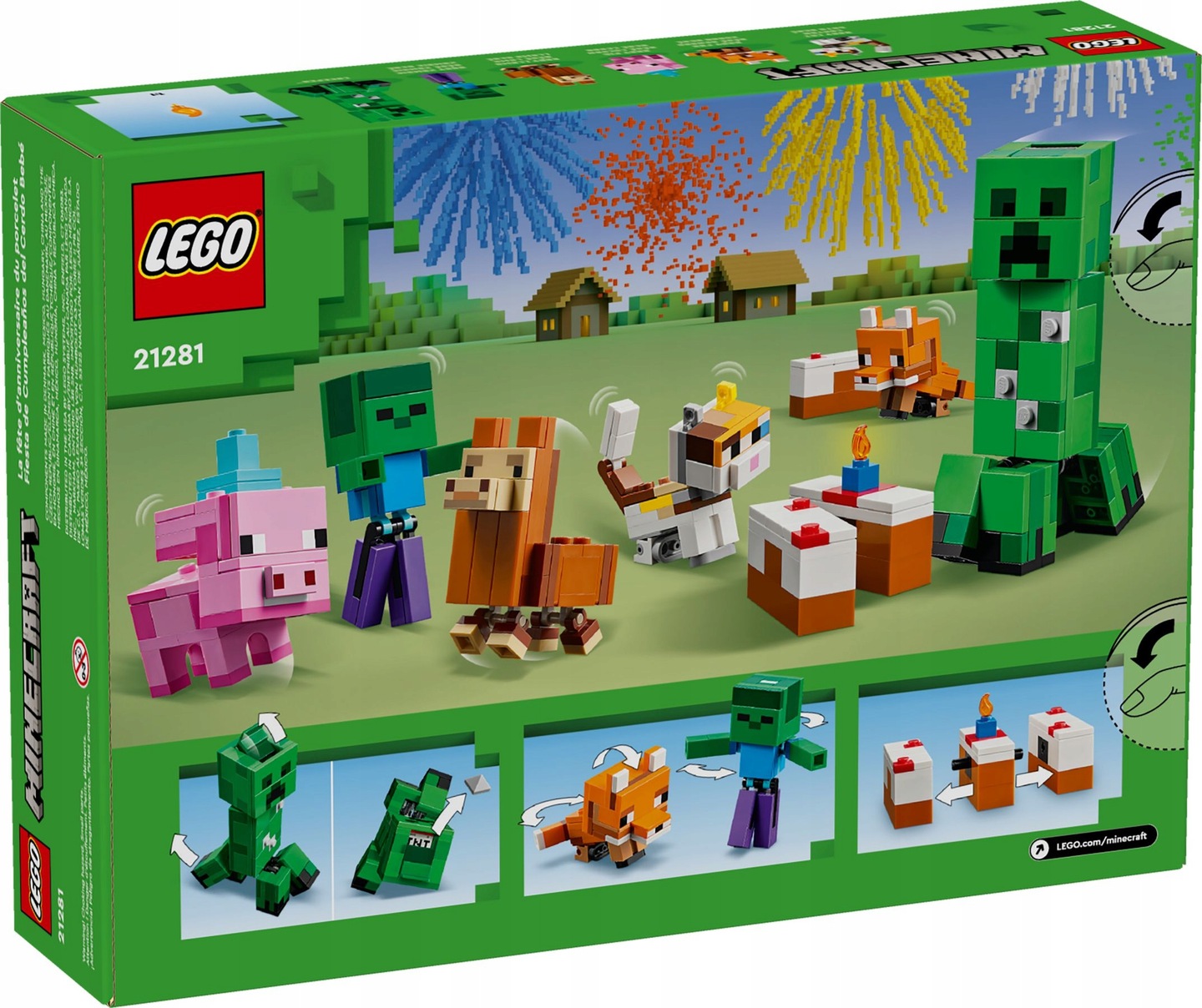 Конструктор LEGO Лего Празднование дня рождения поросенка 21281, фото №3