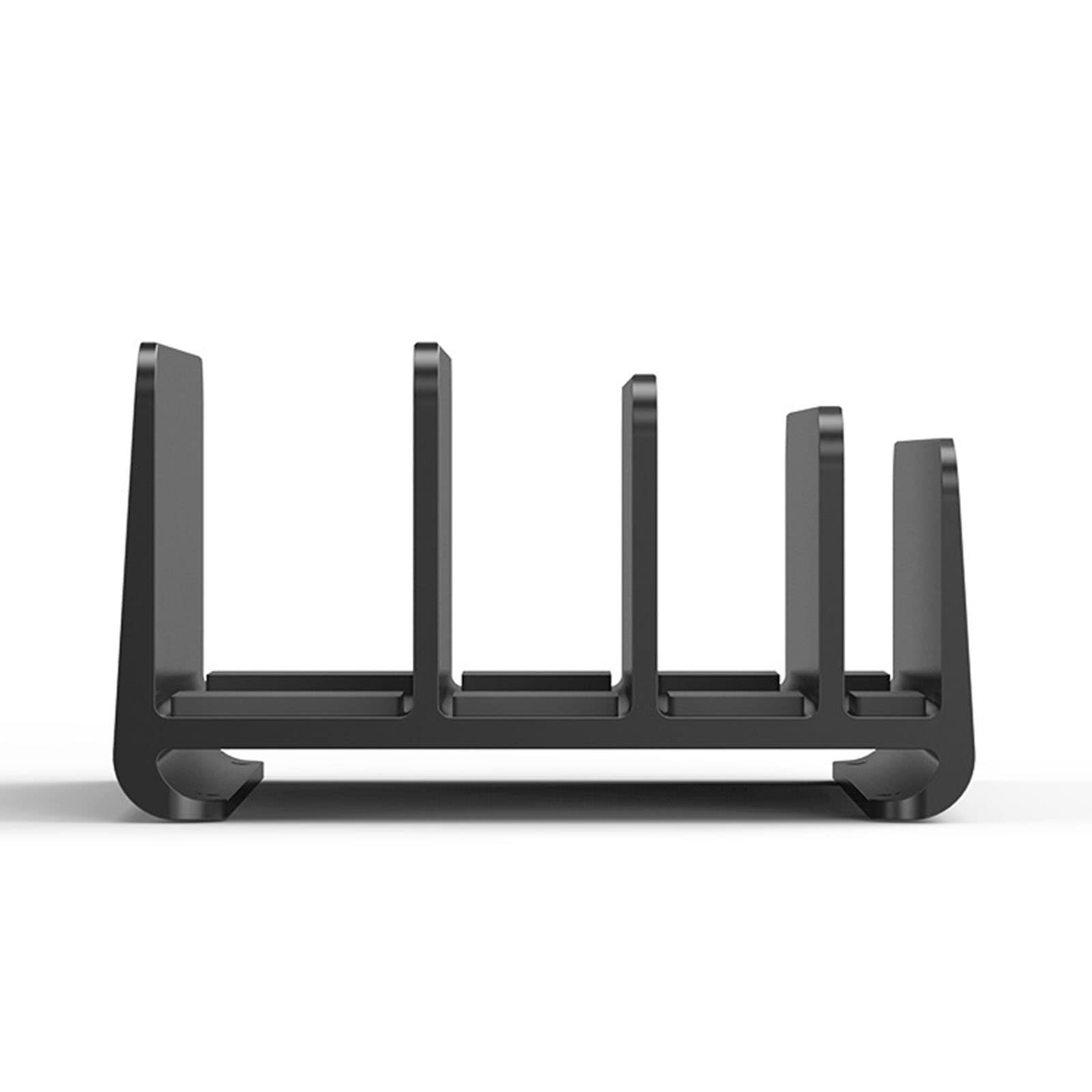 Вертикальна Підставка для Ноутбука Алюмінієва Регульована 4 Слоти, фото №3