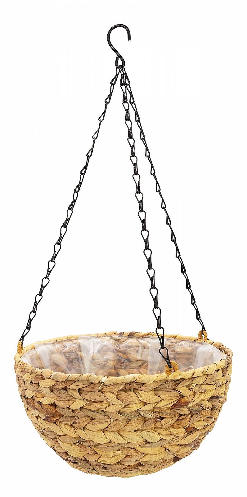 Набір підвісних кошиків для рослин водяний гіацинт 3 шт 20, 25 та 30 см, фото №4 Набір підвісних кошиків для рослин водяний гіацинт 3 шт 20, 25 та 30 см, фото №4