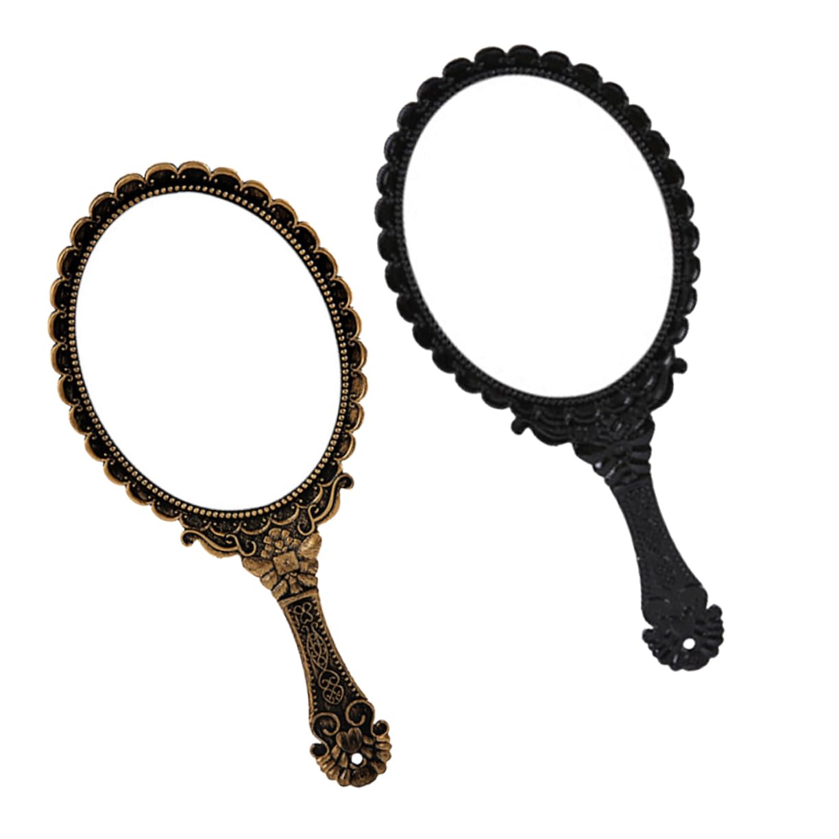 Ручне дзеркало Angoily Schminkspiegel Griffspiegel Handspiegel 4 шт. Шаблон, фото №2 Ручне дзеркало Angoily Schminkspiegel Griffspiegel Handspiegel 4 шт. Шаблон, фото №2