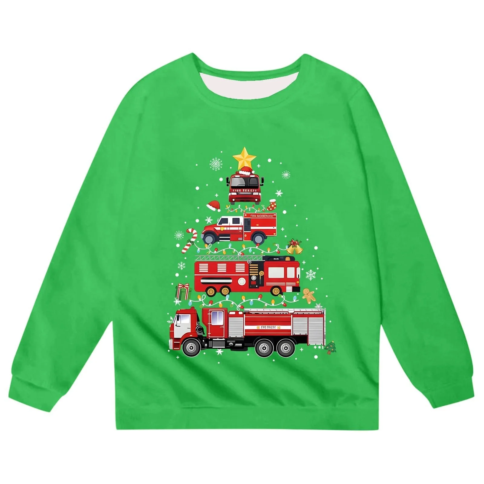 Джемпер для девочек - повседневная и модная детская толстовка с буквенным принтом, круглым вырезом и длинными рукавами, фото №2