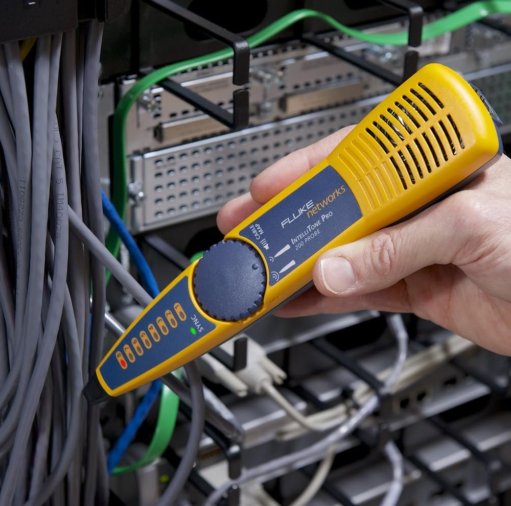 Набор для трассировки Fluke Networks кабелей IntelliTone™ Pro 200 LAN Желтый, фото №5