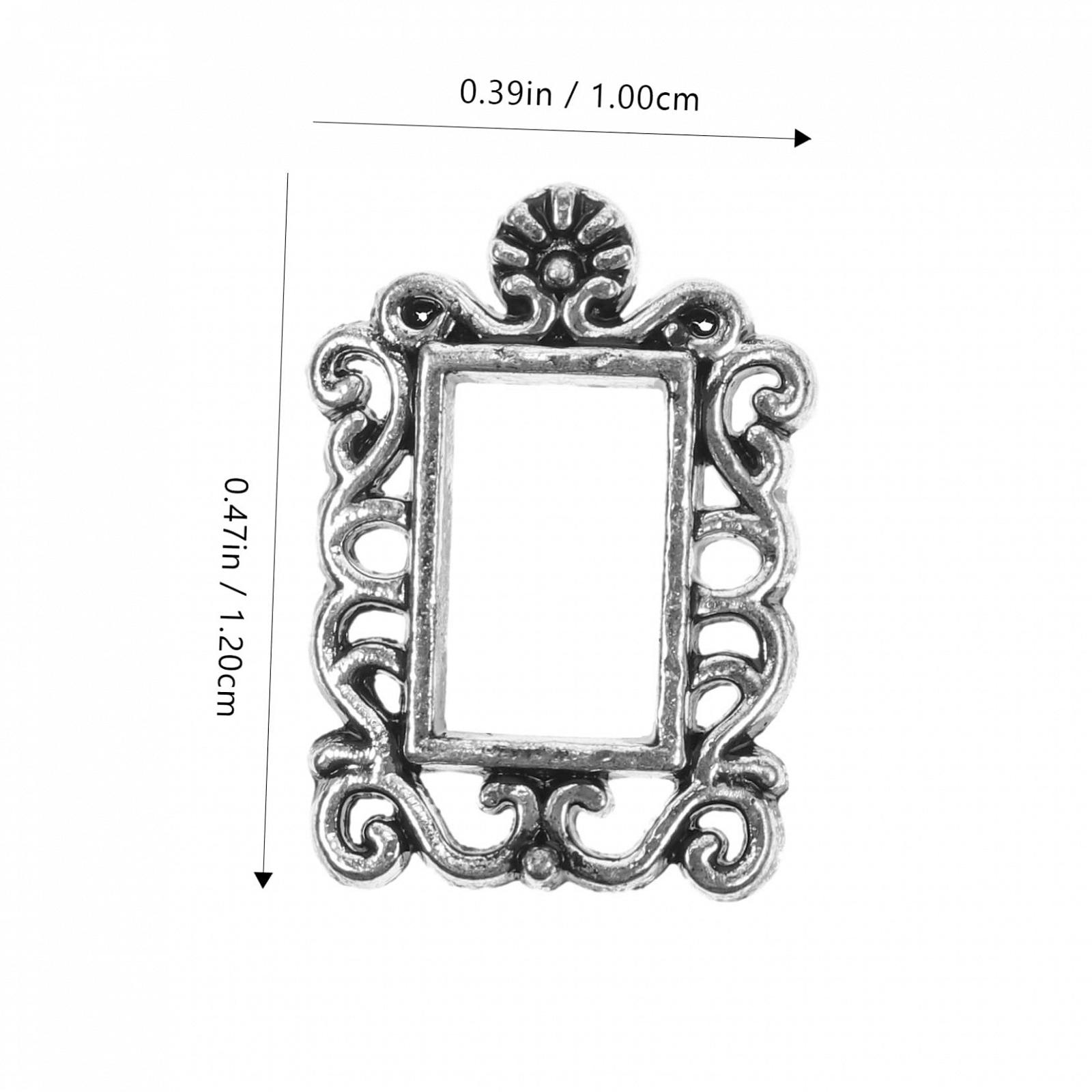 Рамка Тип CANIGHT 80 шт. Винтажная Фоторамка для ногтей 2 x 3, фото №7