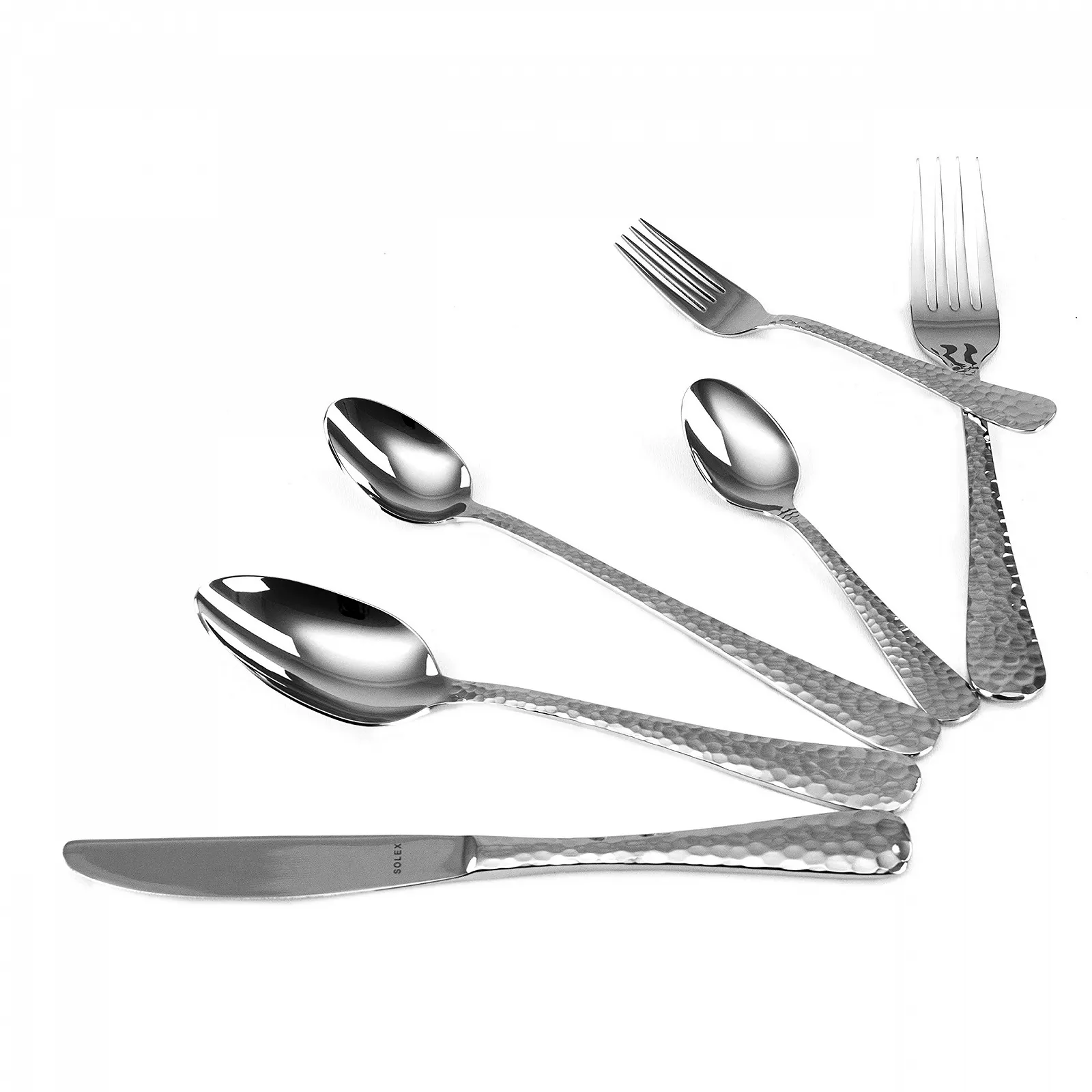 Набір столових приборів Solex Lena 72 предмети, включаючи ложку для лате макіато, ложку для лимонаду, фото №1 Набір столових приборів Solex Lena 72 предмети, включаючи ложку для лате макіато, ложку для лимонаду, фото №1