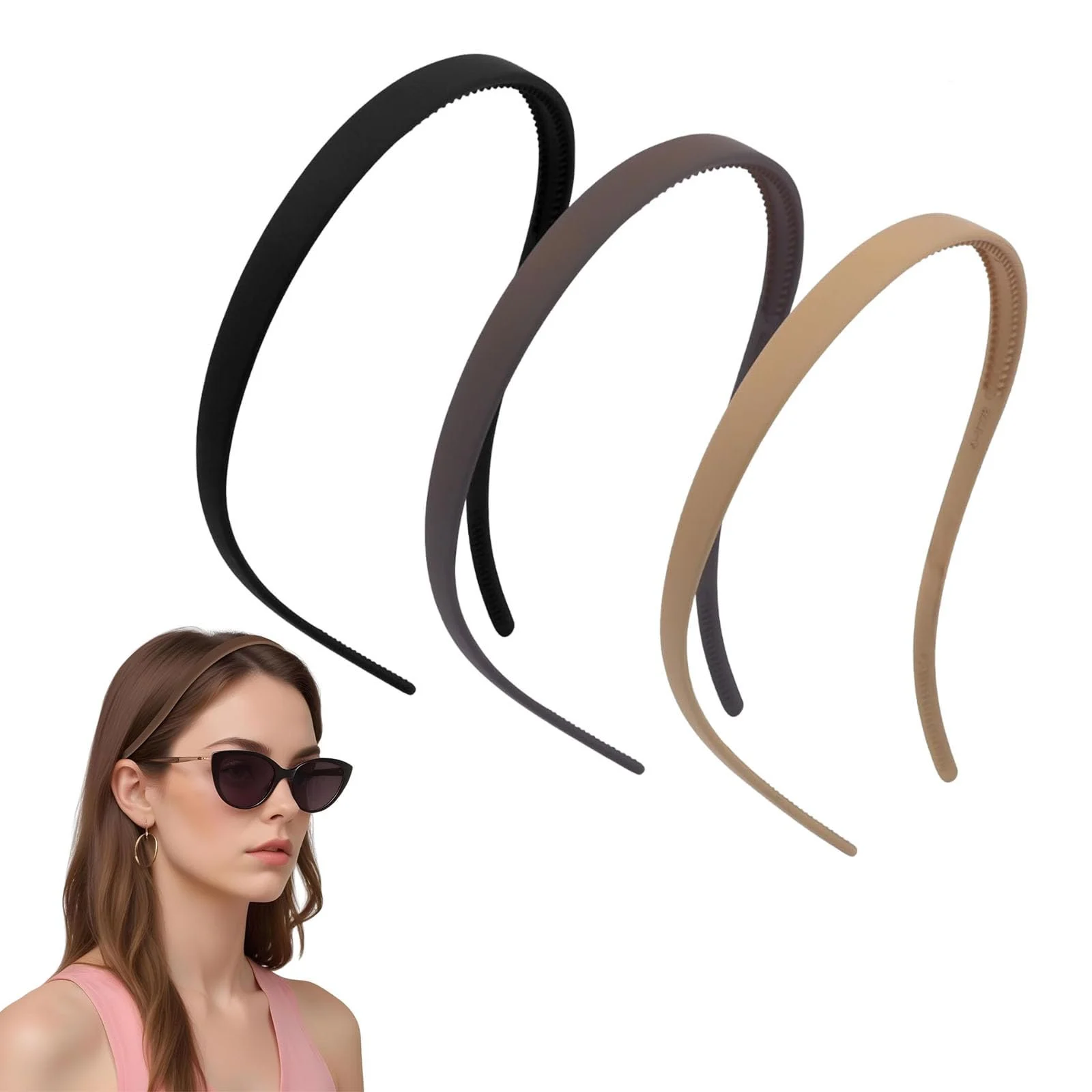 Набір з 3 обручів на голову, фото №1