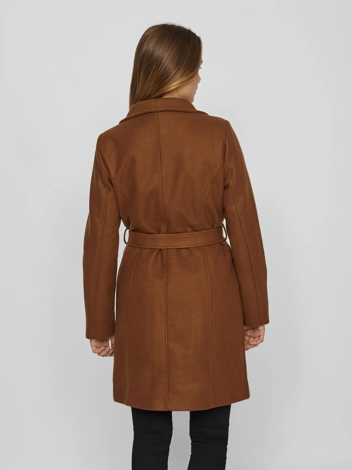 Пальто Vila С поясом, фото №4