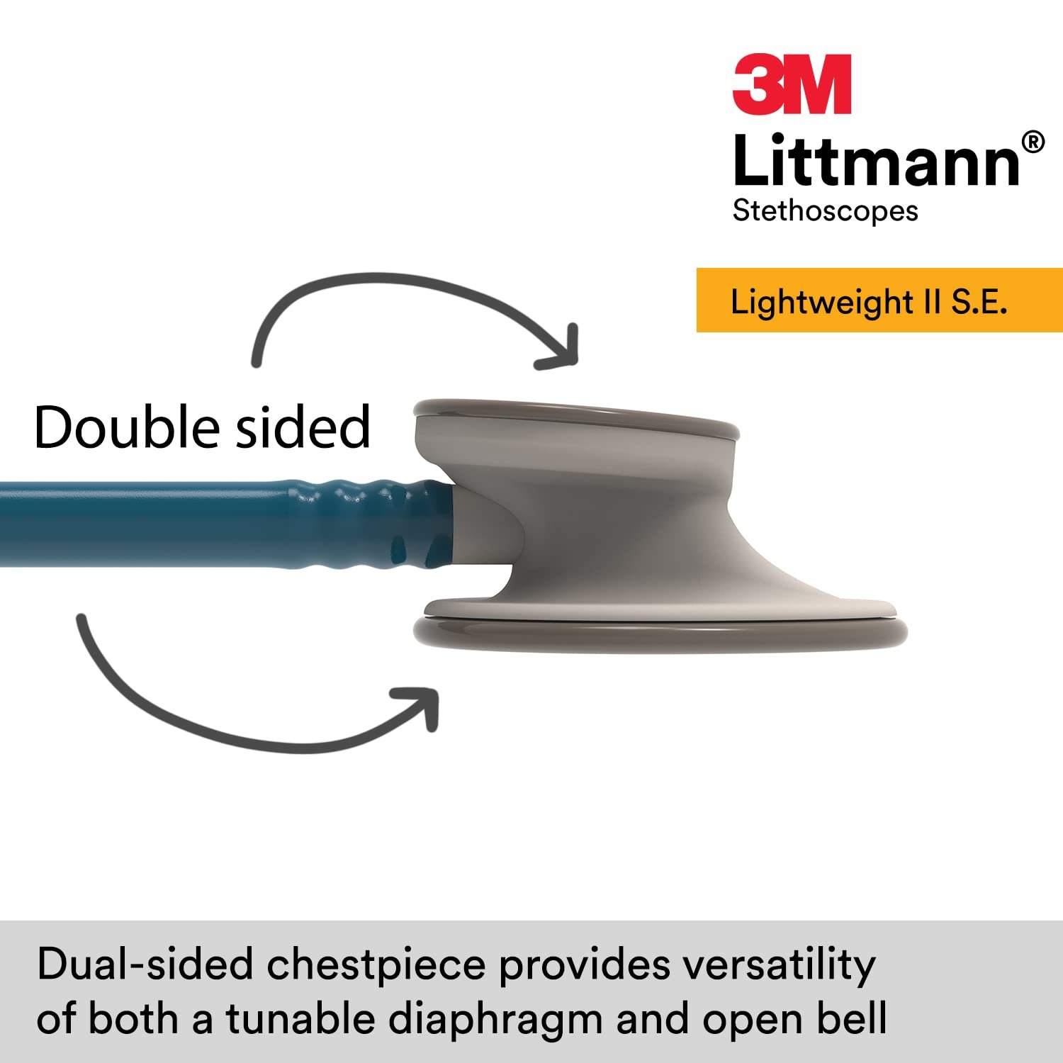Стетоскоп 3M Littmann Lightweight II S.E. 71см Синий, фото №5