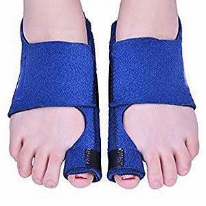 Коректор Hallux Valgus Pedic Великий Роздільник для Пальців Ніг, Зручна та Дихаюча Тканина, Синій, 1 Пара - Фото 1