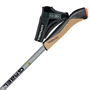 Карбоновые палки для скандинавской ходьбы Gabel X-5 Black/Yellow 130 7008351131300 synthetic.ua - Фото 1