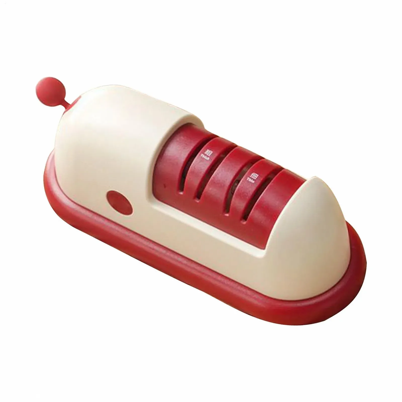 Ручна точилка для ножів та ножиць 2-ступінчасте з вакуумною присоскою, фото №1