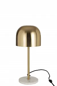 Настільна лампа J-Line Queen Метал Мармур Золота - Фото 1