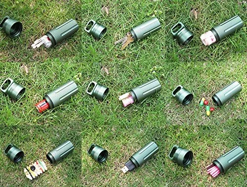 Сумка EDC Jopto Military герметична, водонепроникна, для таблеток, футляр,  для виживання, алюміній, фото №6