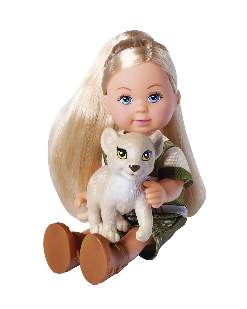 Лялька Simba Evi Love Safari у милому сафари-одязі з крутим джипом, рюкзаком, маленькою мавпочкою, левом, біноклем, 12 см, від 3 років, фото №2 Лялька Simba Evi Love Safari у милому сафари-одязі з крутим джипом, рюкзаком, маленькою мавпочкою, левом, біноклем, 12 см, від 3 років, фото №2