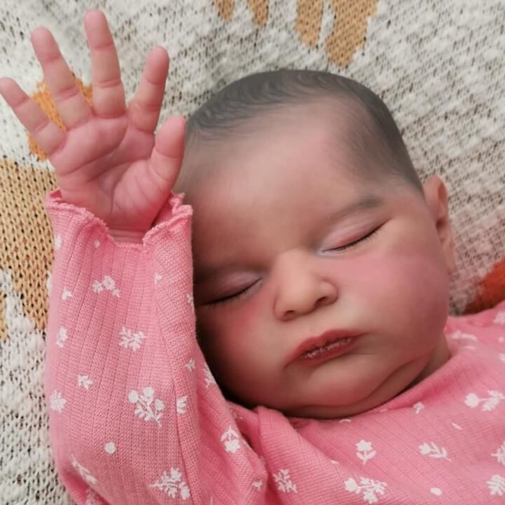 Кукла LONIAN Reborn Baby 52см Реалистичная Мягкое тело Ручная работа Живые куклы для девочек на день рождения, фото №2