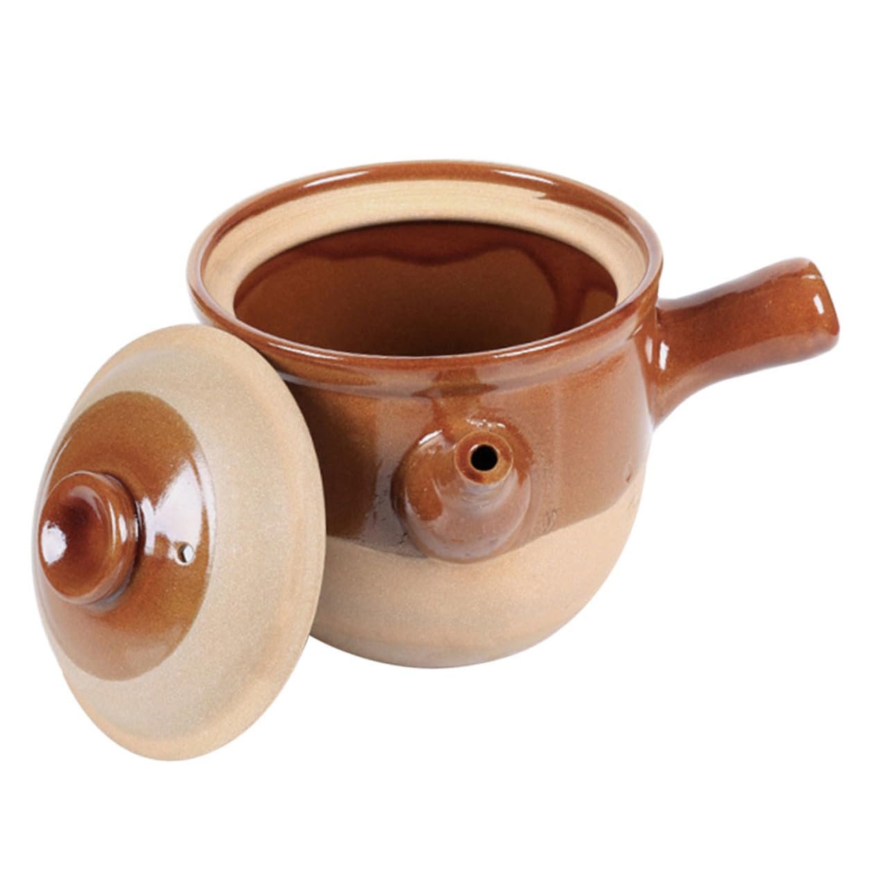 Горщик глиняний традиційний китайський керамічний термостійкий для газових плит, фото №1