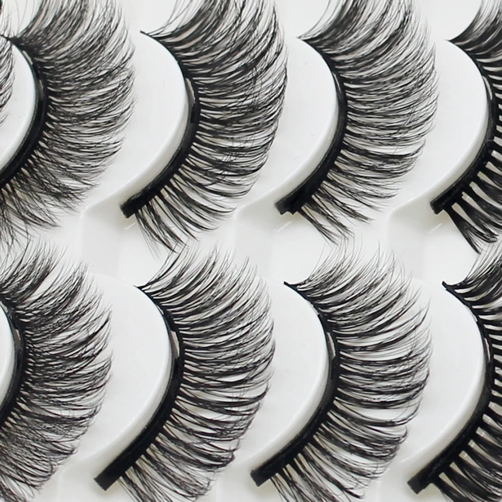 Накладные ресницы с подводкой Набор ресниц Натуральный вид, фото №6