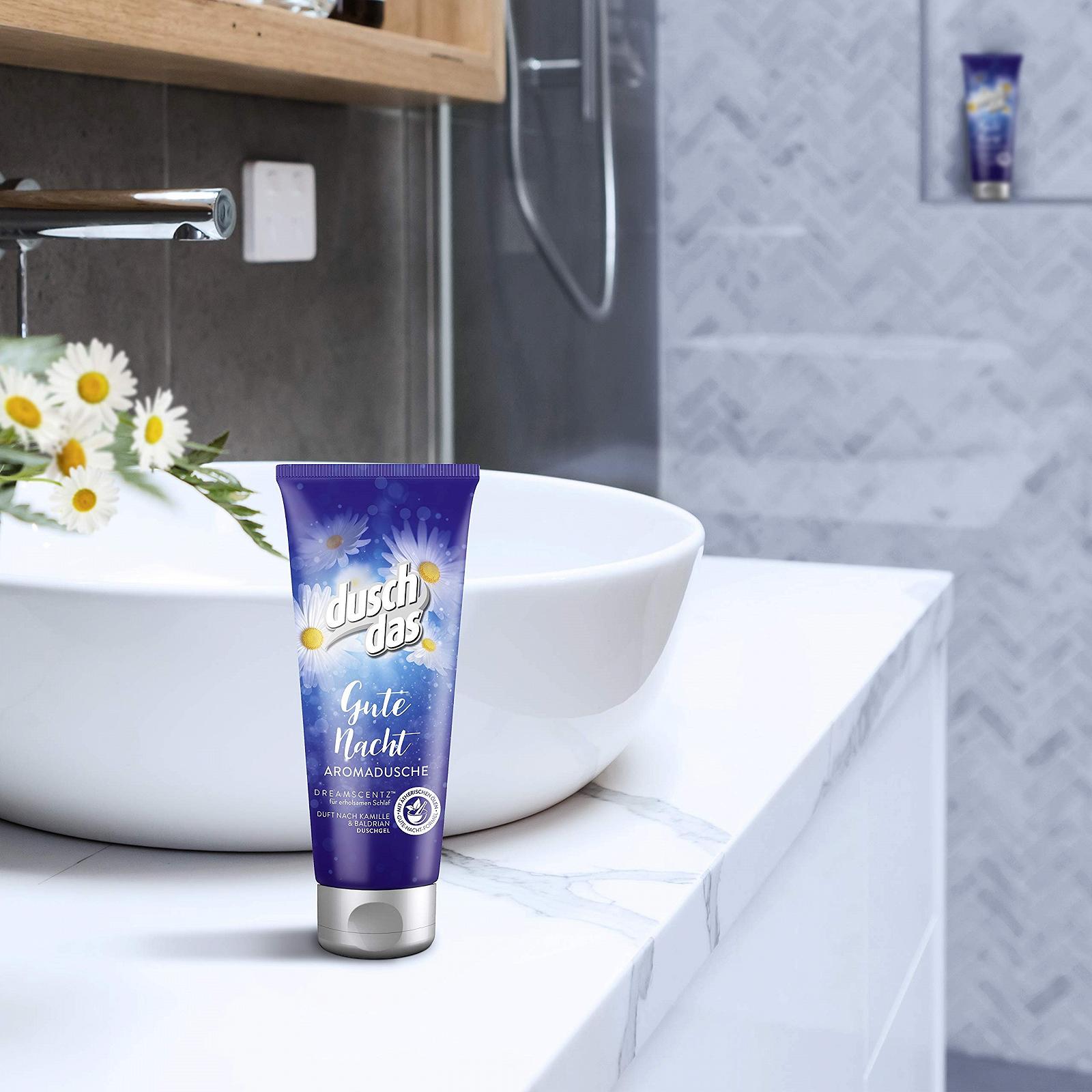 Гель для душа Duschdas Aroma с ароматом ромашки и валерианы, фото №3