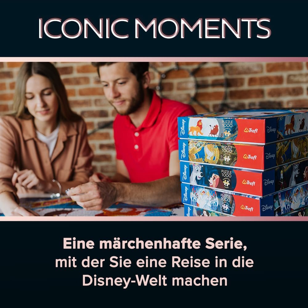 Пазл Trefl Premium Plus Quality Iconic Moments Cinderella 1000 елементів, фото №4