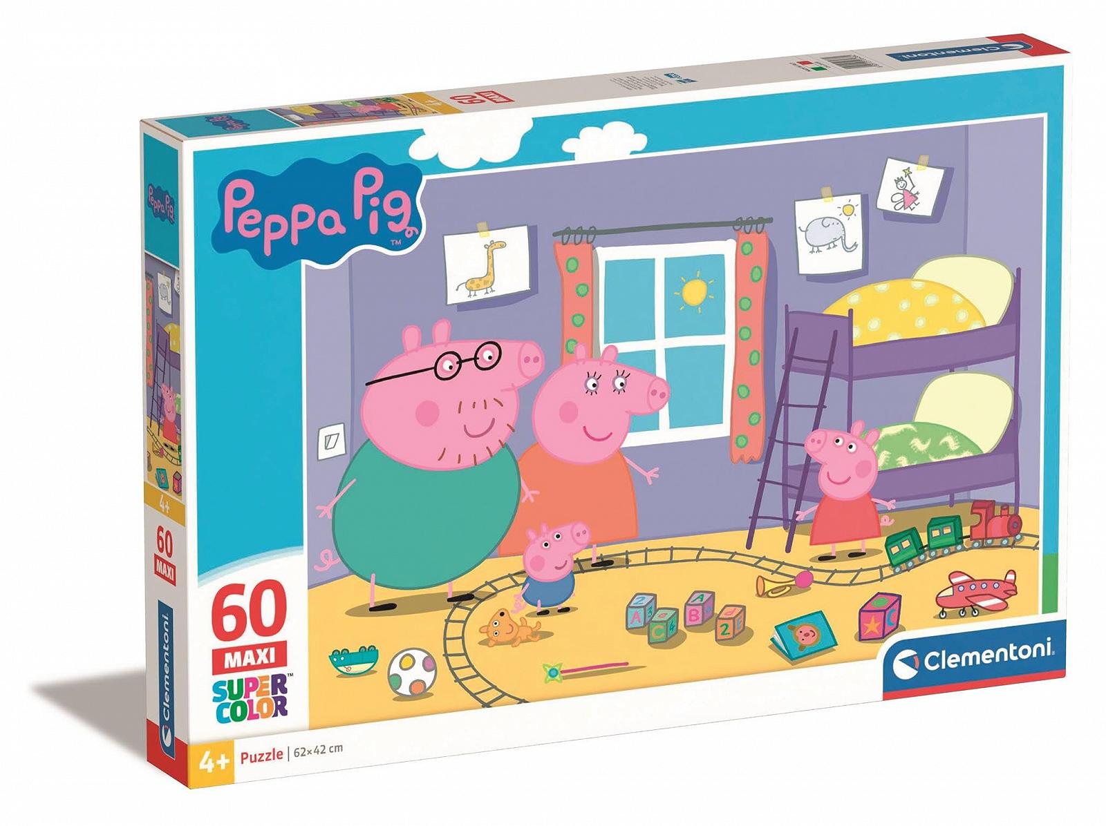 Макси-пазл Clementoni Peppa Pig 26438 60 элементов, фото №1