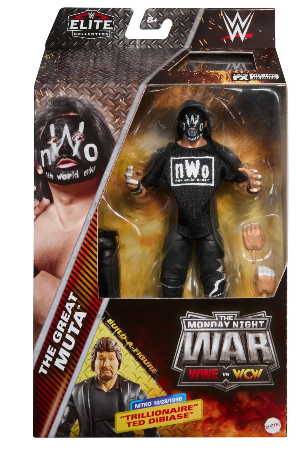 Фігурка реслінгу WWE Great Muta Mattel Elite Collection Monday Night Wars Series 7, фото №1