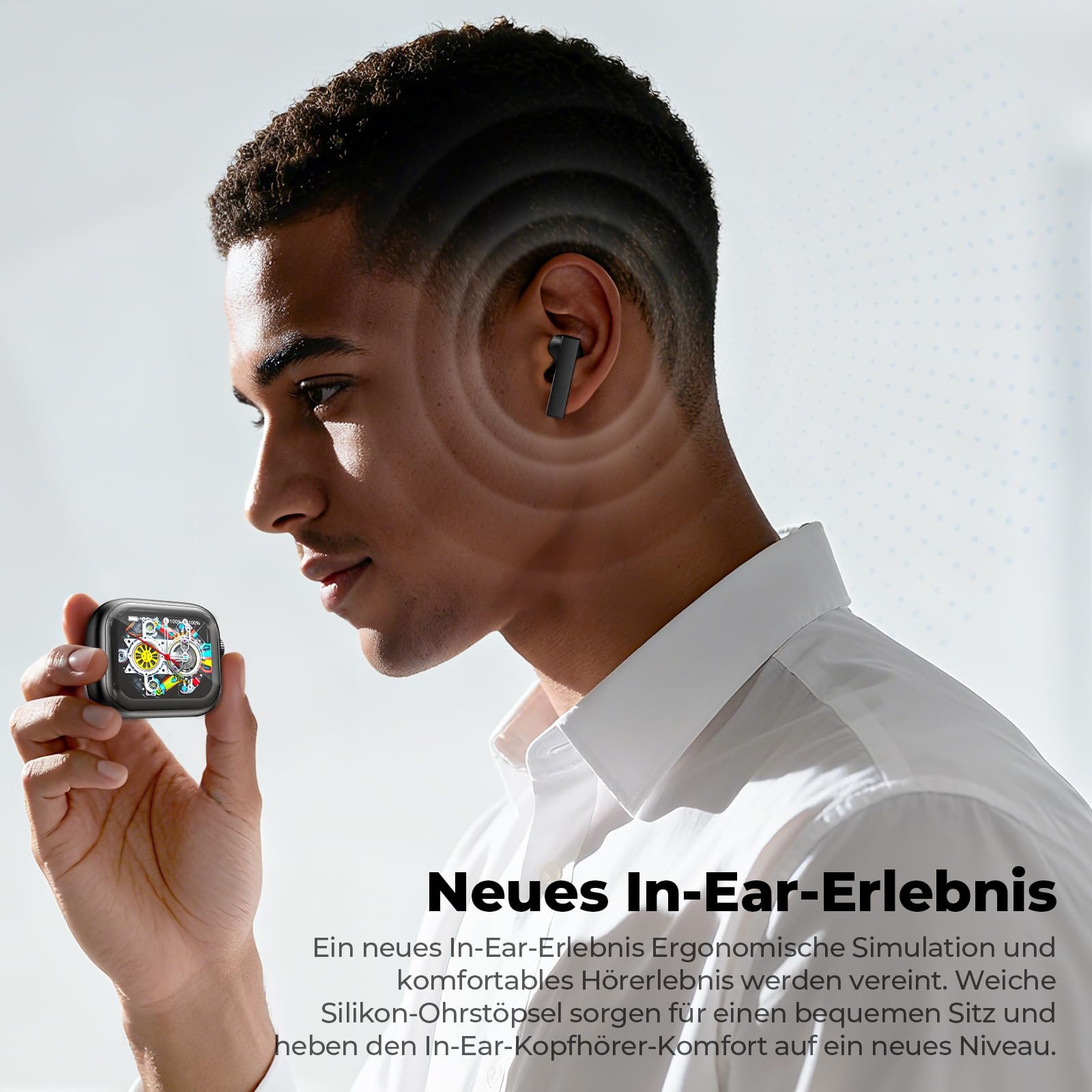 Наушники-переводчики Type AI NE40, 134 языка, Bluetooth 6.0, IPX5 водонепроницаемые, фото №7