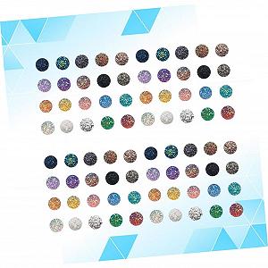 Стрази Круглі WOONEKY 100 шт. смола, плоска задня частина synthetic.ua - Фото 1