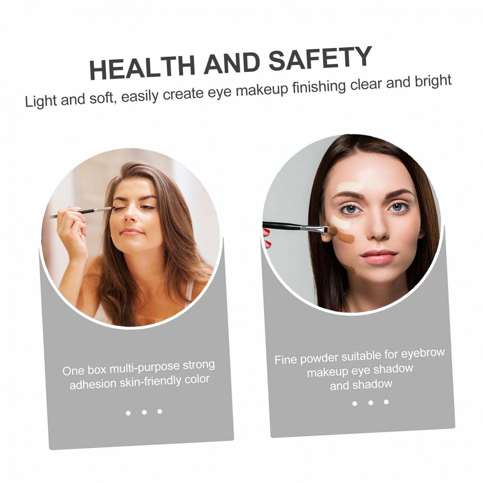 Набір Ipetboom Кисть для брів Пудра для брів, фото №5