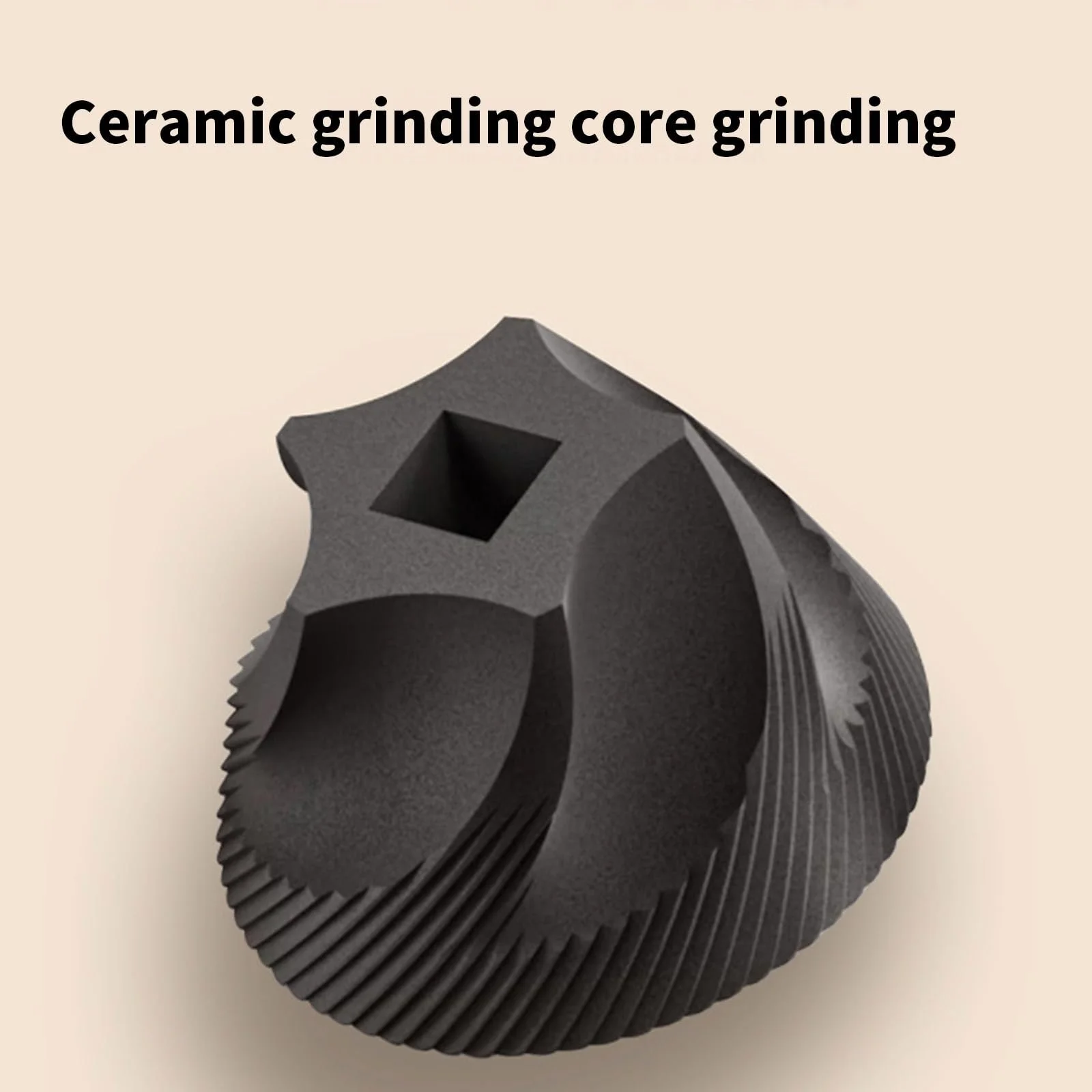 Ручна кавомолка з керамічними жорнами, регульований розмір помелу, підходить для кемпінгу та подорожей, фото №5