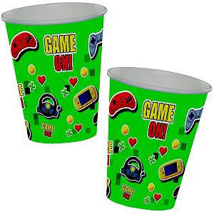 Стакани для дитячого дня народження Game On, 8 шт. - Фото 1