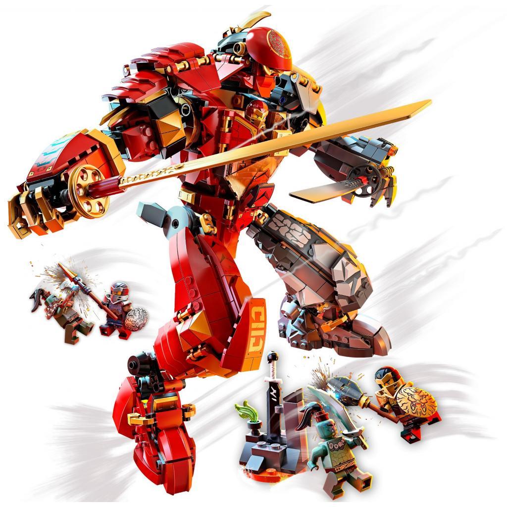 Конструктор LEGO Ninjago Кам'яний робот вогню 968 деталей 71720, фото №4