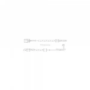 Датчик износа тормозных колодок TRISCAN 8115 10013 задний мост - Фото 1