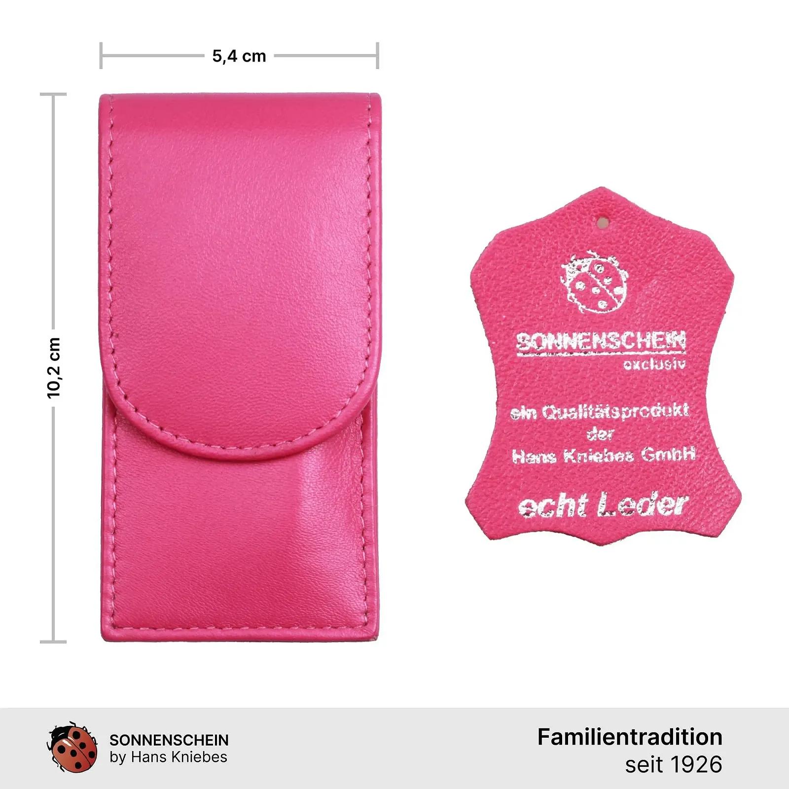 Набір для манікюру Sonnenschein by Hans Kniebes 3 предмети Рожевий, фото №6