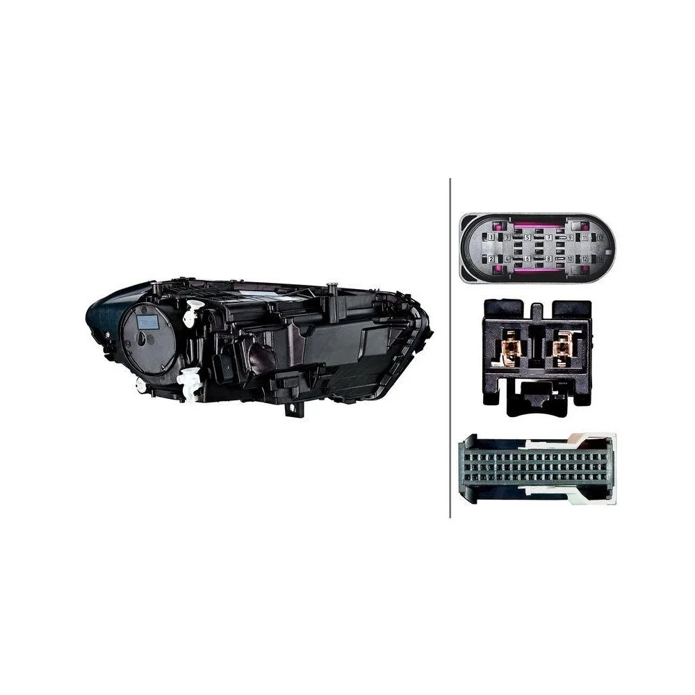 Фара HELLA 1EX 015 390-511 для MERCEDES-BENZ левая, фото №1