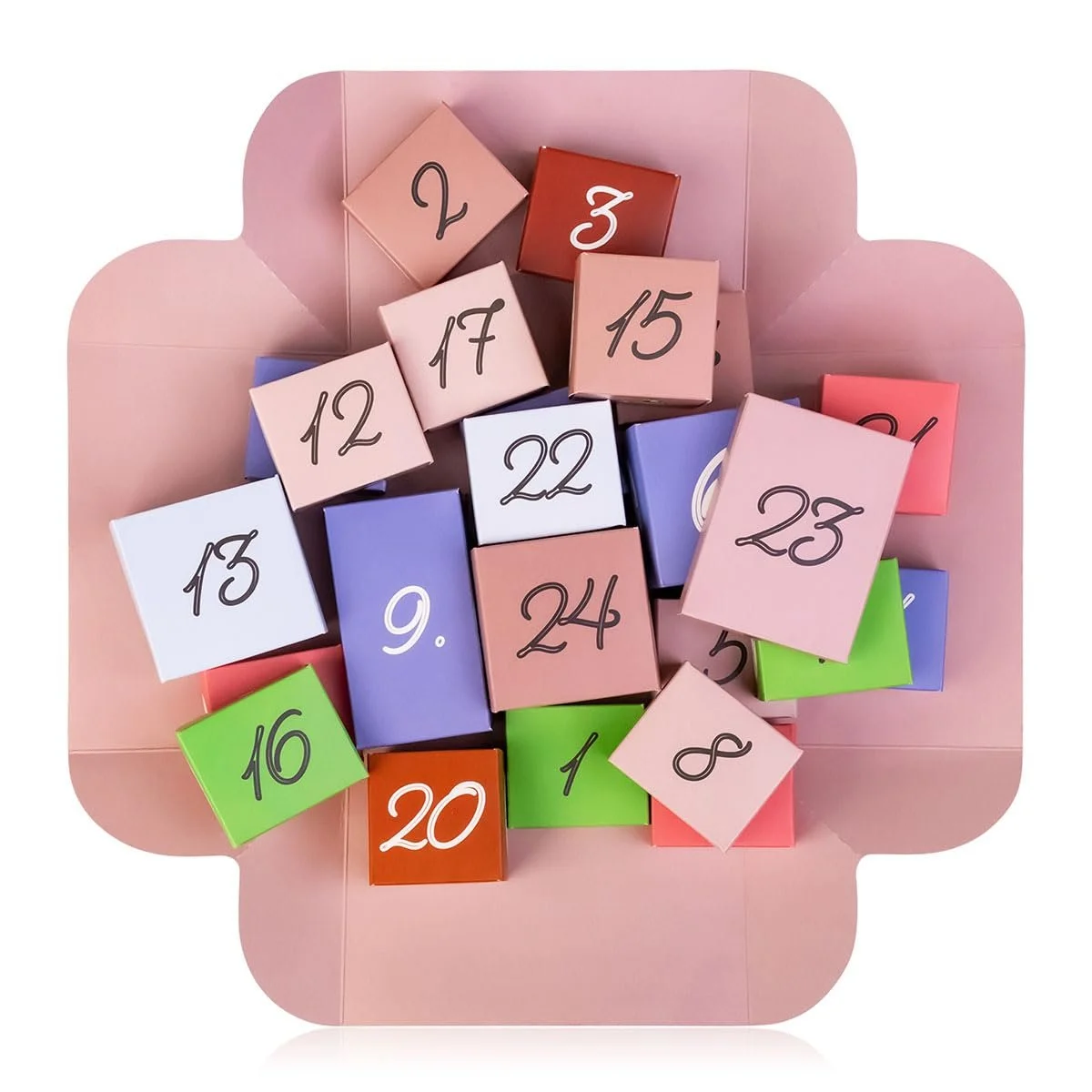 Адвент-календар BadeFee Beauty 2025 з 24 косметичними продуктами, фото №5 Адвент-календар BadeFee Beauty 2025 з 24 косметичними продуктами, фото №5